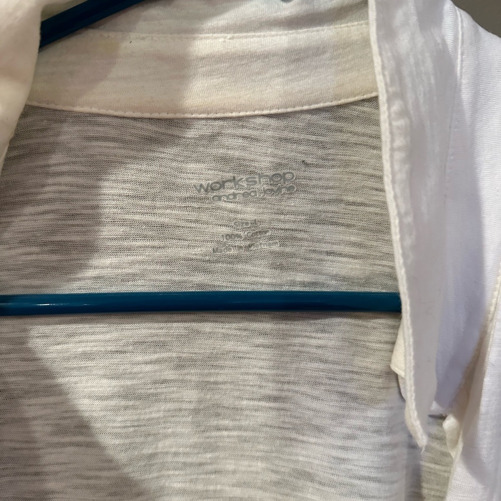 Workshop White Button Down Top - image 3